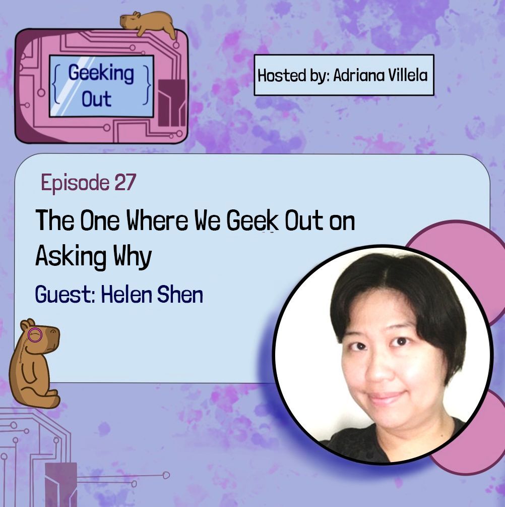 Tech fatigue? Been there, done that! This week on @geekingout_pod, I chat with Helen Shen about the importance of questioning why we do things and explaining their necessity. Don't miss it! 

🎧: buff.ly/4aX13Jl
📺: buff.ly/4bepx0i
