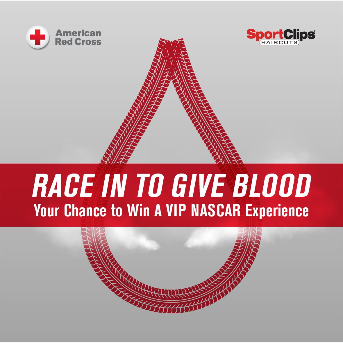 Make a pit stop at a blood drive near you! Race to give blood by 5/19 for a BONUS $10 e-gift card & a chance at a VIP NASCAR racing experience. Plus, get a free @SportClips haircut coupon by email when you come give by 5/31. Book now: rcblood.org/3ASKtL0 (T&C; other entry)