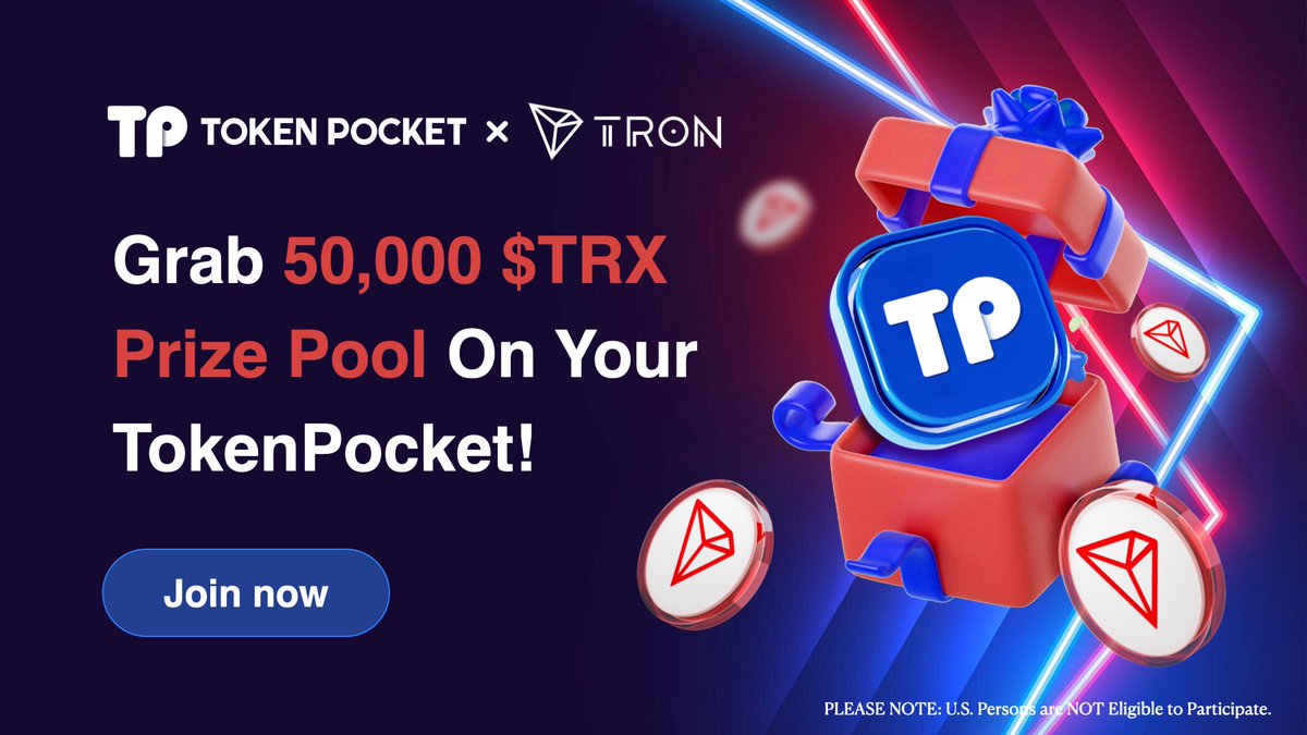 ❤️Grab 50,000 $TRX Prize Pool with @trondao and @TokenPocket_TP! Dive into @taskonxyz 👉 rewards.taskon.xyz/campaign/detai… 📍Make sure you already watched this video and know all the details of TokenPocket’s #TRON Energy Subsidy and answer the simple questions on the task! 👉…