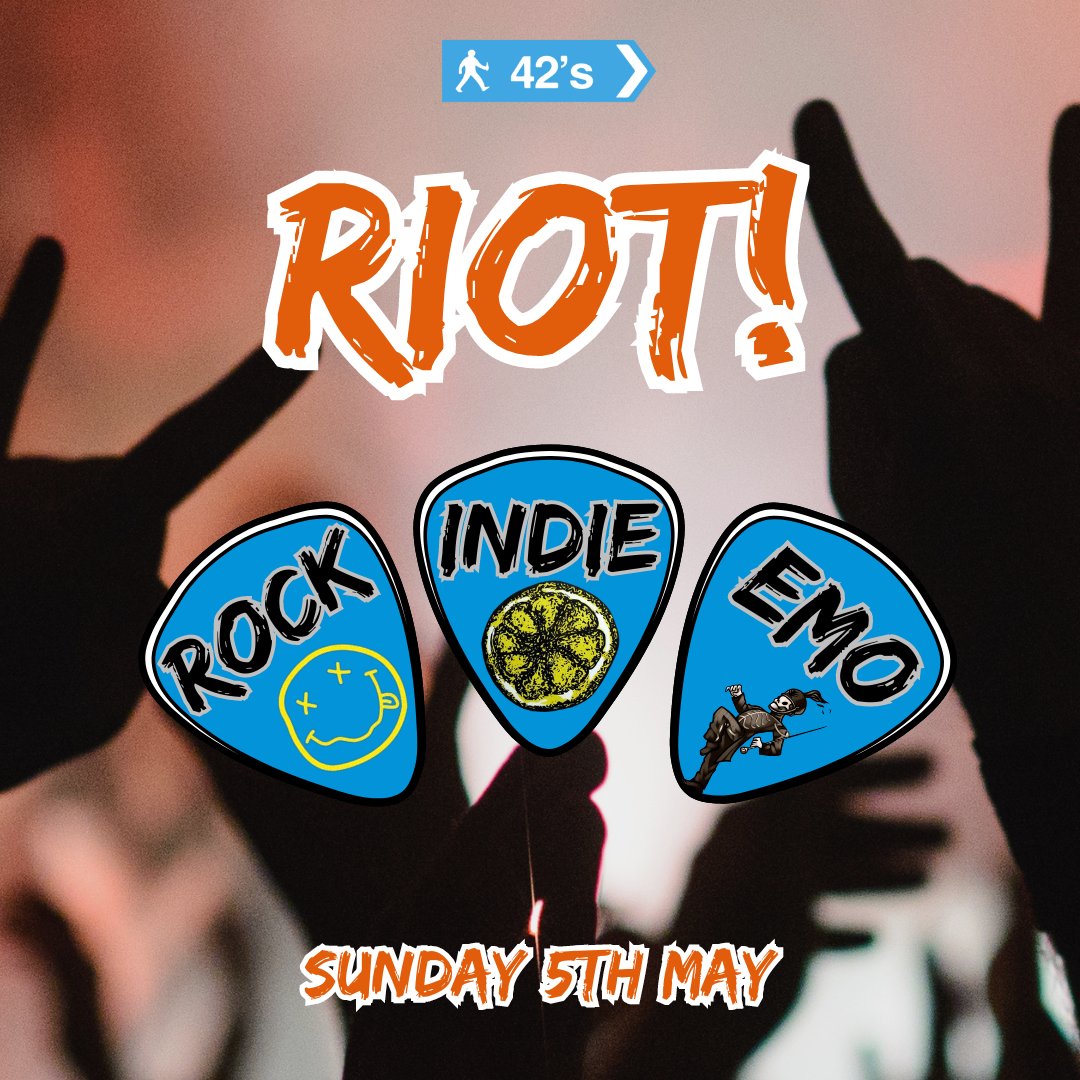 Not long to go now until RIOT! You can grab your tickets below or enter our competition to win 4 FREE TICKETS which is pinned at the top! 🤘🏻🫡 fatsoma.com/e/3l5gtm0o/rio…