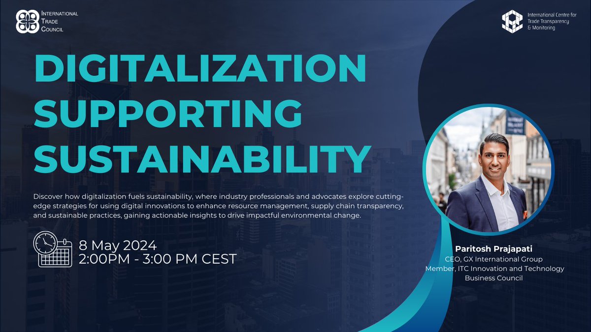 Ready to drive change? Learn how digital innovation can boost your sustainability efforts. Attend our webinar for insights and real-world examples of digital tools in action. Sign up now! airmeet.com/e/f2906970-f58…