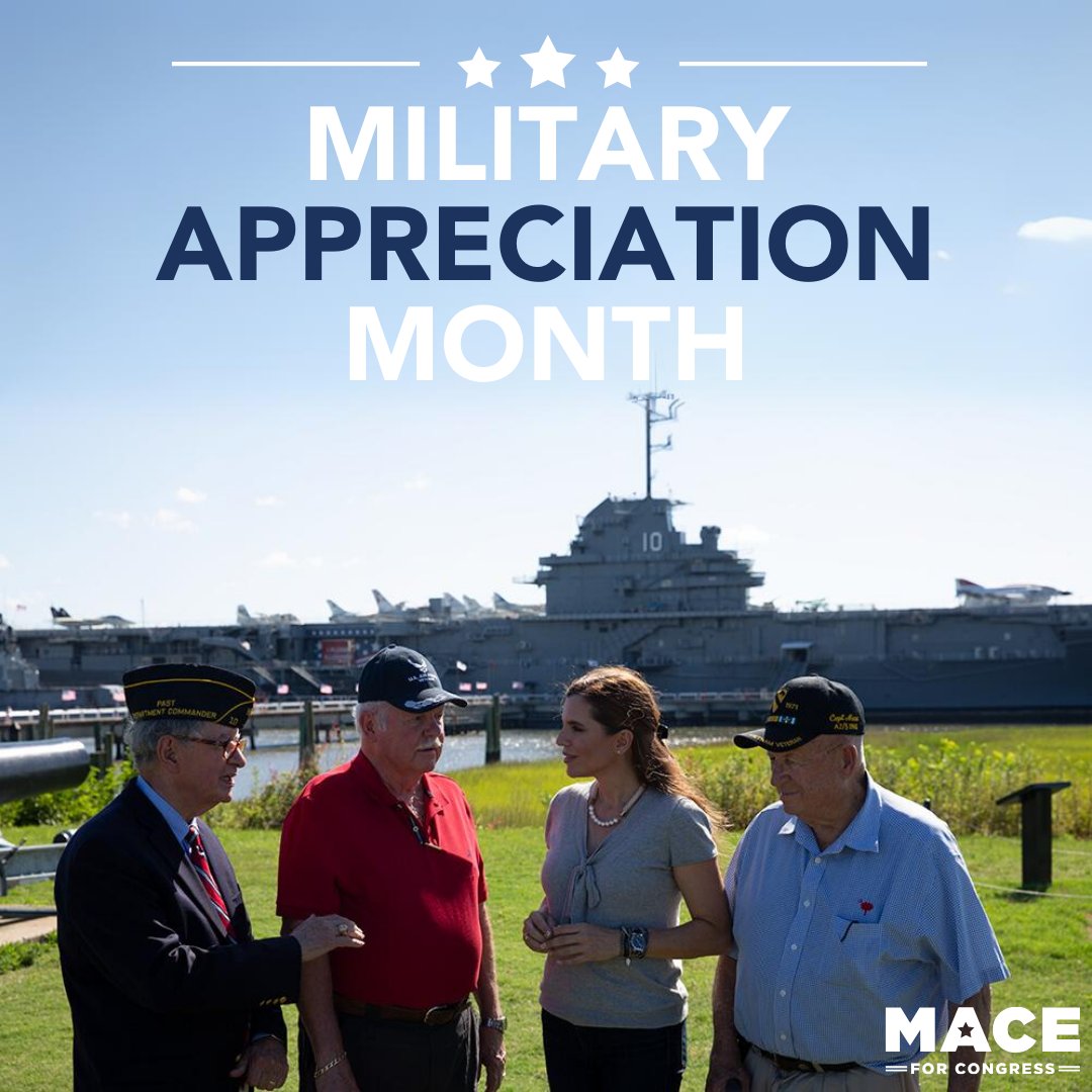 Today marks the start of Military Appreciation Month! Thank you to all who serve and have served our country, along with their loved ones. 🇺🇸