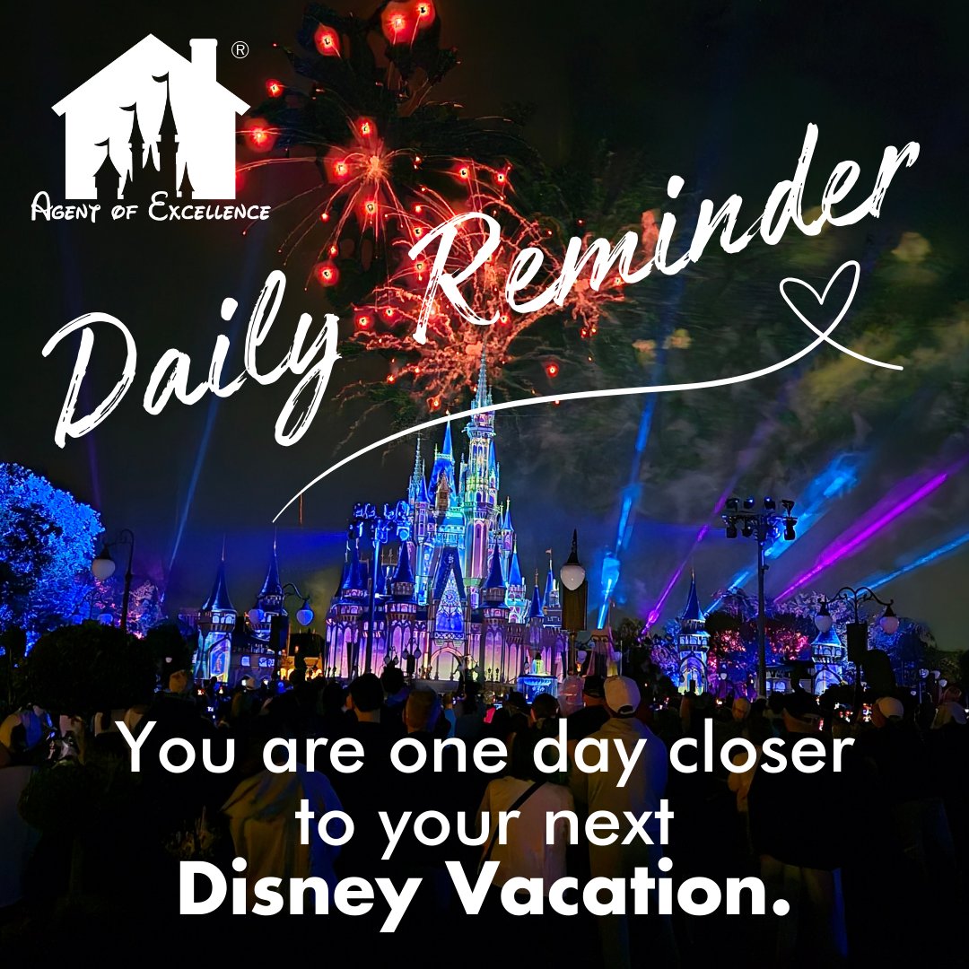 Who has a trip planned? 

#WintersInFlorida #DisneyTrip #GoingToDisney #OneDayCloser #AgentOfExcellence #DisneyRealtor#DoWhatYouLove