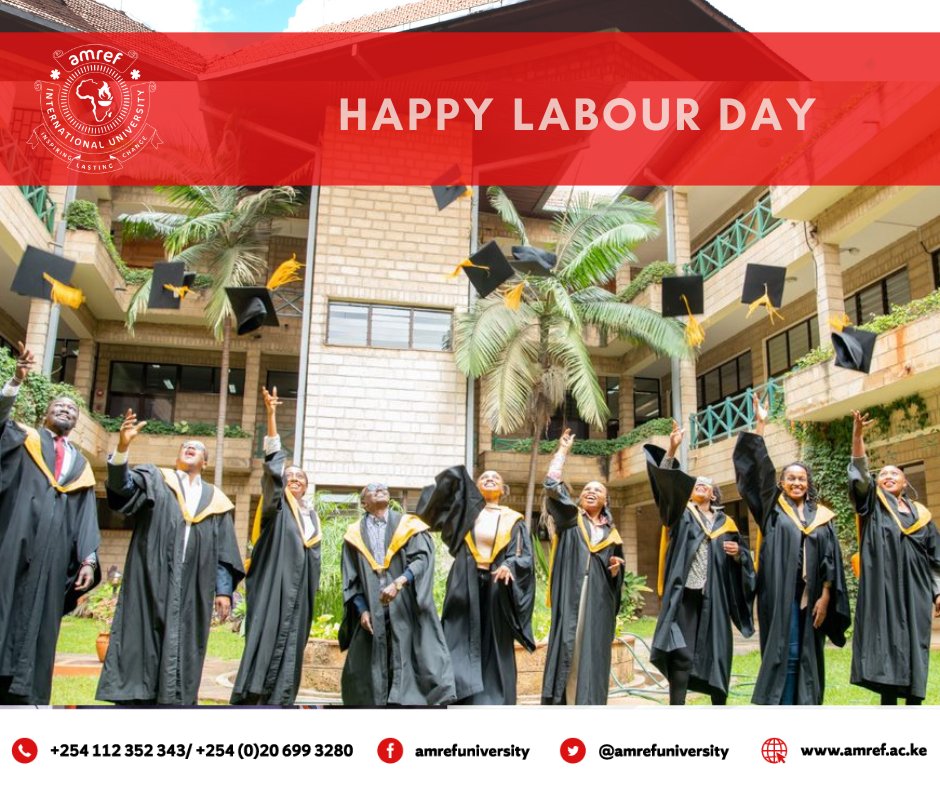 This #MayDay2024, we celebrate the hard work, resilience and dedication of #healthworkers in Kenya and around the globe. Happy #InternationalLabourDay2024 ! Learn more about our transformational #HealthScience courses buff.ly/4aXu6fN #HappyNewMonth #MayDay