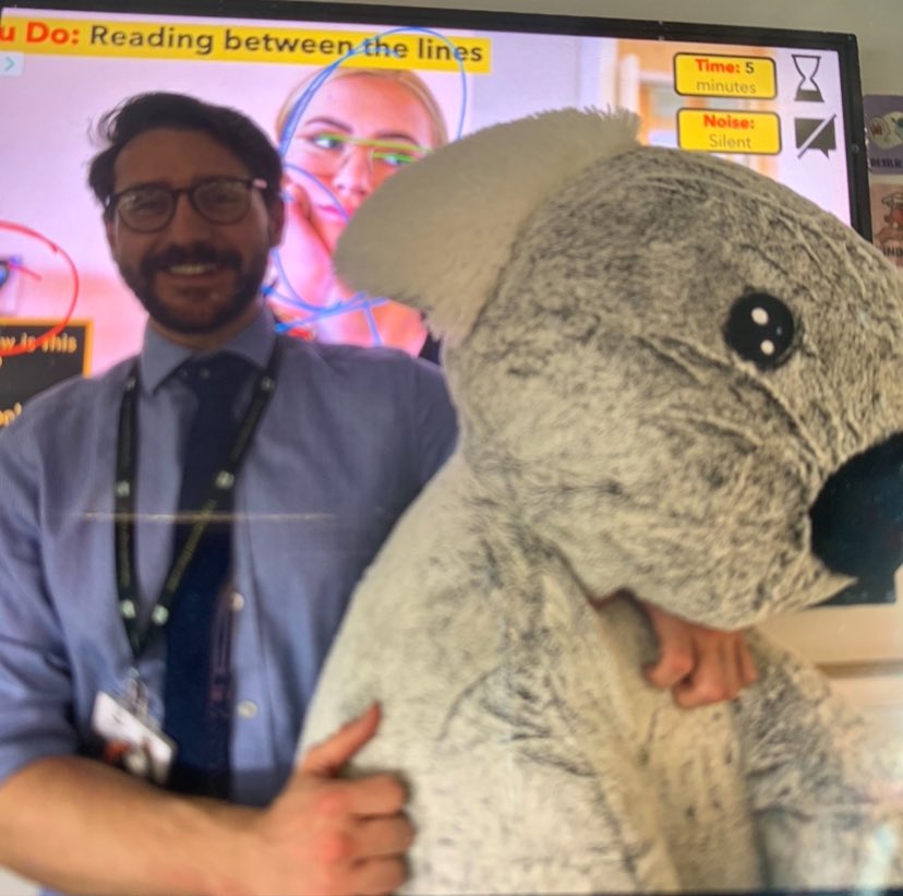 NoahsarkTeam3's tweet photo. The names were drawn, and Mr Saunders won the Giant Koala! https://t.co/1yzxQ6Hj9M