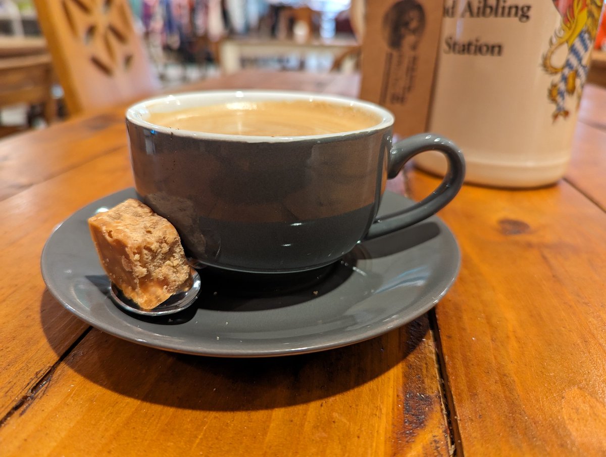 Northern Stores and Deli at @PrinceBishops is always one of our favourite places to enjoy a delicious coffee in relaxing surroundings! 💛💙 #Durham #LoveDurham