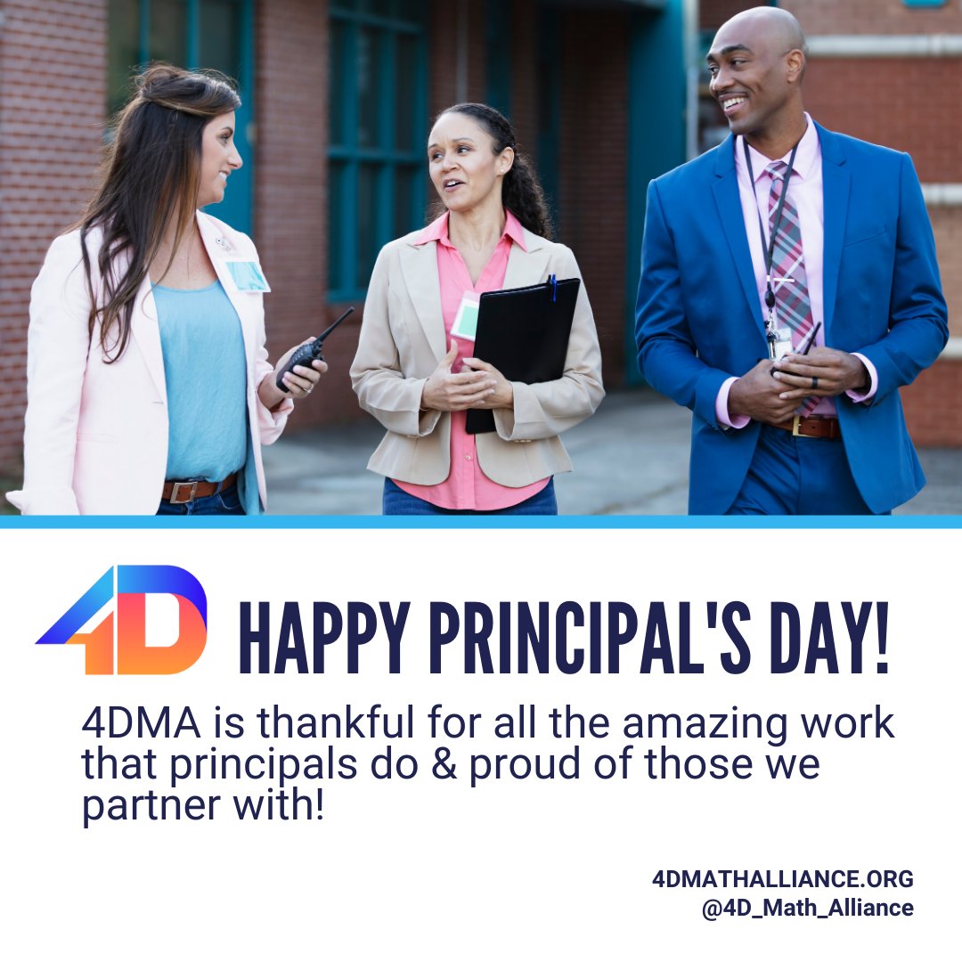 Happy Principal's Day to all the amazing leaders out there shaping the future of education! Thank you for your tireless dedication and commitment to our schools and students. Your hard work & leadership are truly appreciated. #PrincipalsDay #EducationLeaders #ThankYouPrincipal