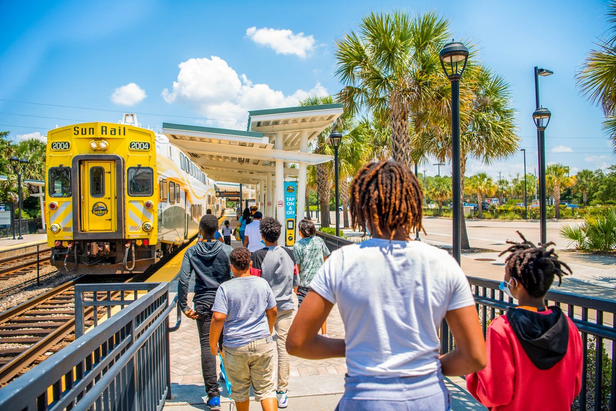 Today is SunRail’s 10th anniversary! 🚊 @SunRail allows commuters to easily move through Central Florida and continues to expand to meet the needs of the communities it serves. Visit sunrail.com to plan your trip today. #reThinkYourCommute
