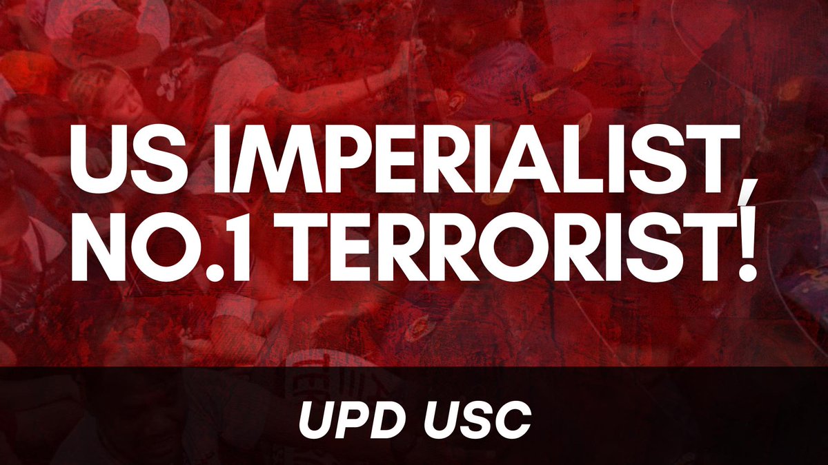 Kami ang @USCUPDiliman, nakikiisa sa panawagan para sa agaran at ligtas na pagpapalaya ng Mayo Uno 6! Mariin naming kinokondena ang agresibong pagaresto ng kapulisan! Walang mali sa pagpapanawagan para sa sahod, trabaho, at karapatan ng manggagawang Pilipino! #ReleaseMayoUno6