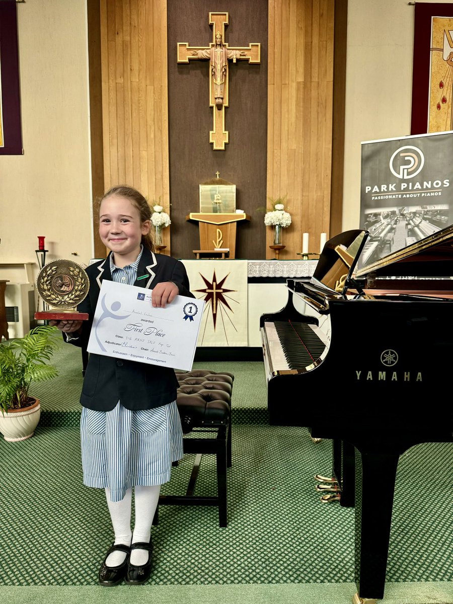 Congratulations to A in year 3 who emerged victorious in the piano Prep Test category at the @aefestival today. We are super proud of you! 
 #BPSAchieve #TeamBrabyns #alderleyedge #independentschools #prepschool #privateschool #marple #marpleprepschool #privateschoolinmarple