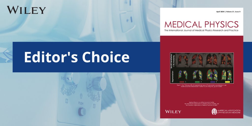 Editor's Choice: Deep-learning-based joint rigid and deformable contour propagation for magnetic resonance imaging-guided prostate radiotherapy (by Iris D. Kolenbrander et al.) Read the #OpenAccess article from #MedicalPhysics and @aapmHQ here: ow.ly/e7Ke50RsVqj