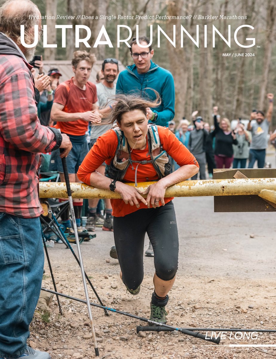 On the UltraRunning Magazine May/June 2024 cover: Jasmin Paris reaches the finish of the Barkley Marathons with just 99 seconds to spare. Paris became the first woman to ever complete the Barkley marathons. 📸: Howie Stern

🎉 Subscribe today ultrarunning.com/subscribe/