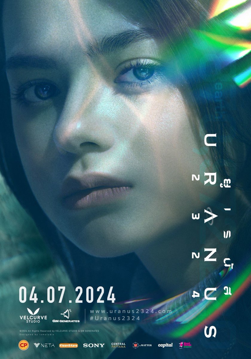 04 • 07 • 24 Prepare to depart 🚀
Thailand first sci fi movies 
With 'Lin' (Freen Sarocha) & 'Kath' (Becky Armstrong) 

'Love' from far away 'space' to the 'deep ocean' that hard to reach

'Love' will guide 'US' to meet

#ยูเรนัส2324 #URANUS2324 
4th of July in theaters 🚀…