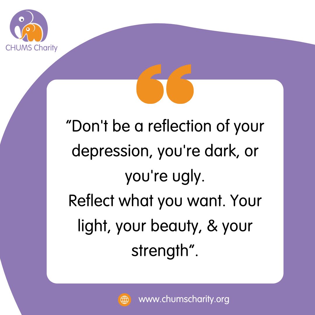 Our Wednesday wisdom to you 🧡

#chumsishope #makingadifference #communitysupport #CHUMS #CHUMScharity #bedfordshire #localcommunity #selflove #wisdom #wellbeing