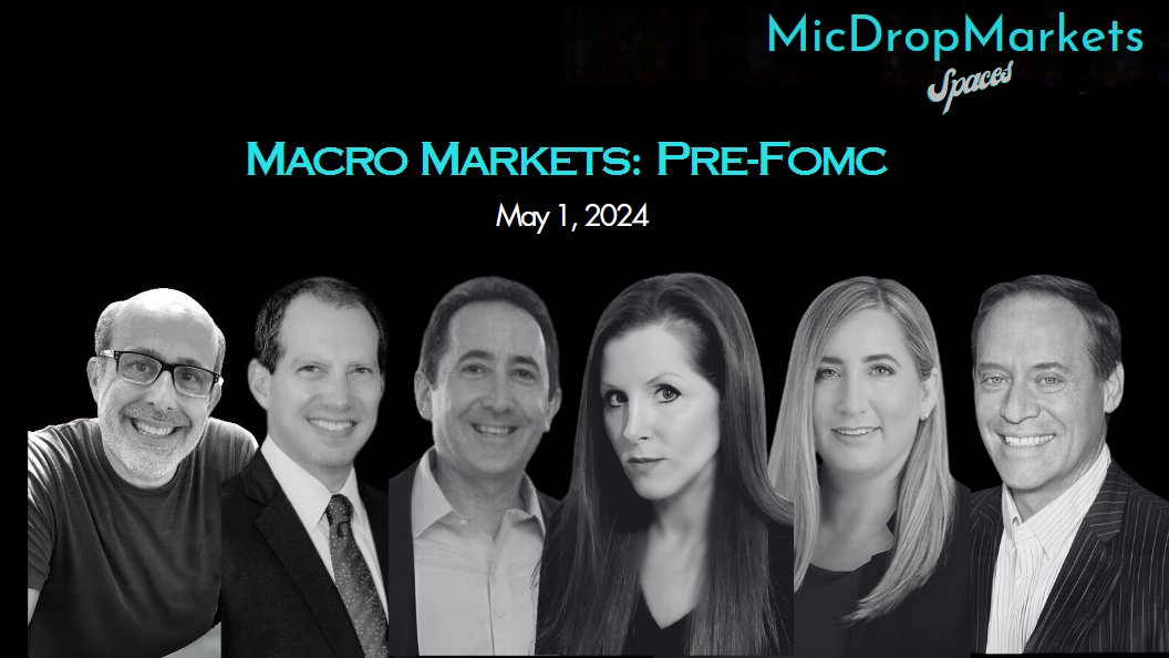 UP TODAY at 11 AM ET!! While you are waiting on the Fed rate decision please join me to talk FOMC and so so much more with this INCREDIBLE panel: Andy Constan @dampedspring Gary Brode @Gary_Brode Peter Boockvar @pboockvar Neely Tamminga @NeelyTamminga and Mike Green…
