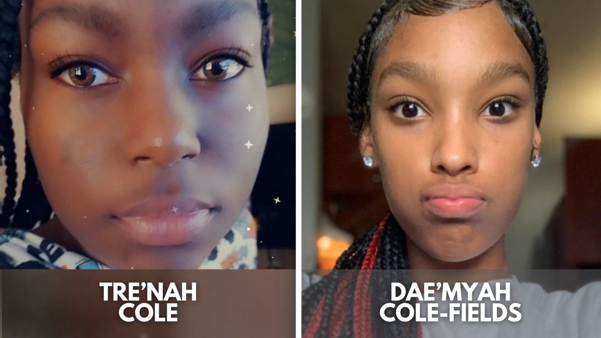 Breaking overnight: Please #Repost this @MissingInKansas request. @WichitaPolice is asking for help finding Tre'Nah Cole, 12, and Dae'Myah Cole-Fields, 14, last seen in south #Wichita. kake.com/story/50736871… #MissingInKS @discoveryplus @hulu @Netlflix @CondeNast @iHeartRadio