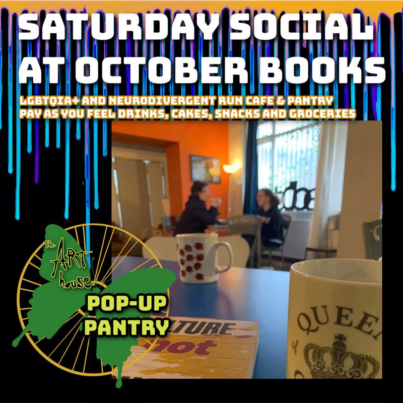 I just received a contribution from someone towards Sponsor our Saturday Social on 18 May at October Books via @buymeacoffee. Thank you! ❤️ buymeacoffee.com/arthousepantry…