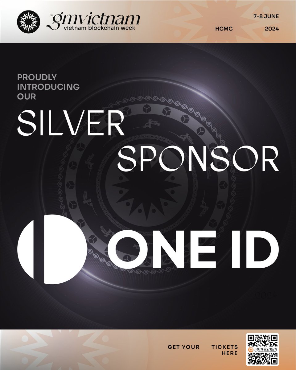 Security is paramount in Web3, but managing multiple identities shouldn't be a chore.

@useOneID, #GMVN2024's Silver Sponsor, goes beyond convenience to offers a secure, unified identity for exploring the diverse Web3 landscape.

Secure your exclusive identity with OneID 👉…