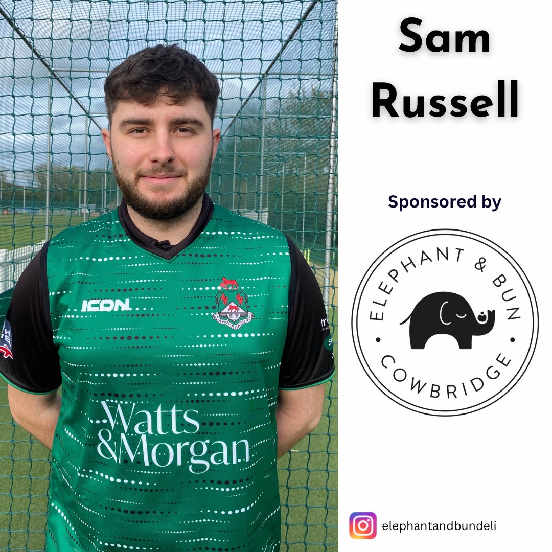 PLAYER SPONSOR

Next up is one of the clubs youngest stalwarts, Sam Russell.

Sam is sponsored by @ElephantandBun on Cowbridge High Street - best sausage rolls in South Wales!

Thanks for your support of Sam and the club!

#uppabridge #elephantandbundeli
