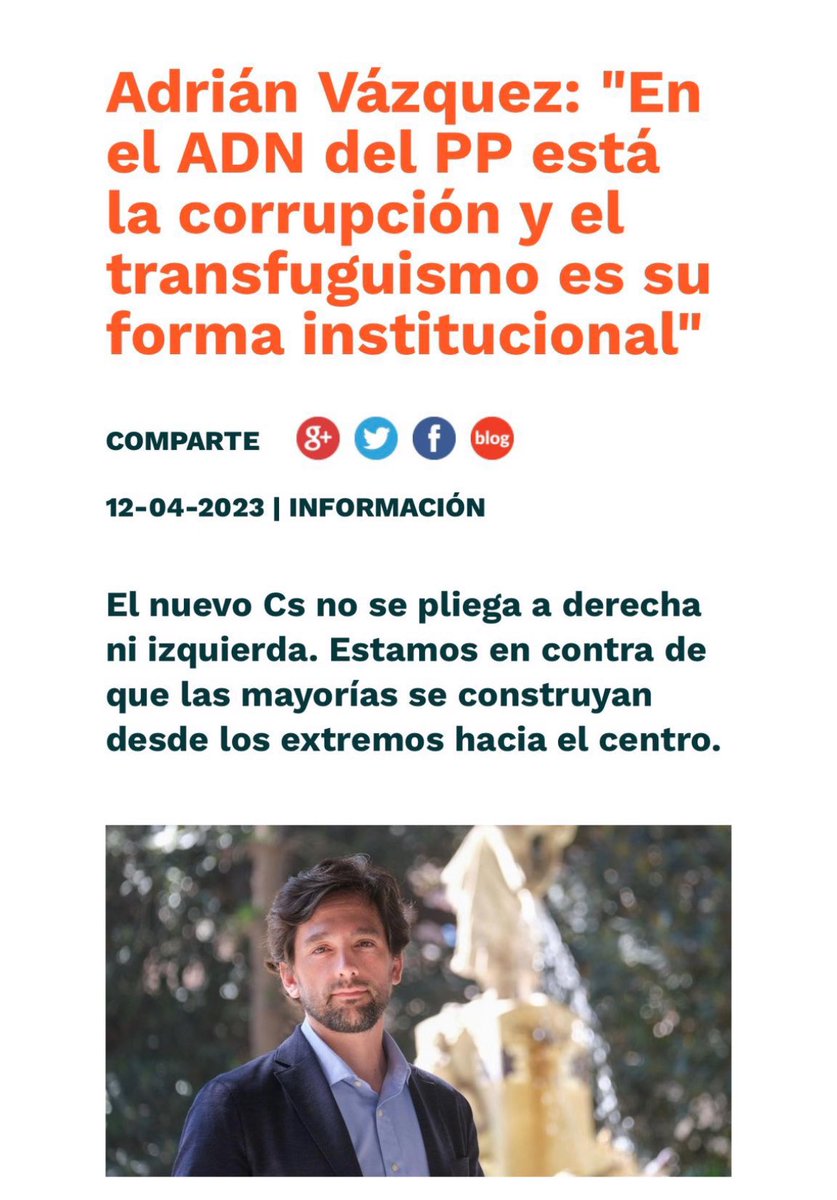 Se pone fin a la mayor estafa y obscenidad de la política española Sirvieron para captar los votos del PP cuando estaba ahogado en la corrupción y darle un balón de oxígeno dándole junto a Vox todos los gob. autonómicos/municipales Una vez conseguido, todos para el PP TREPAS