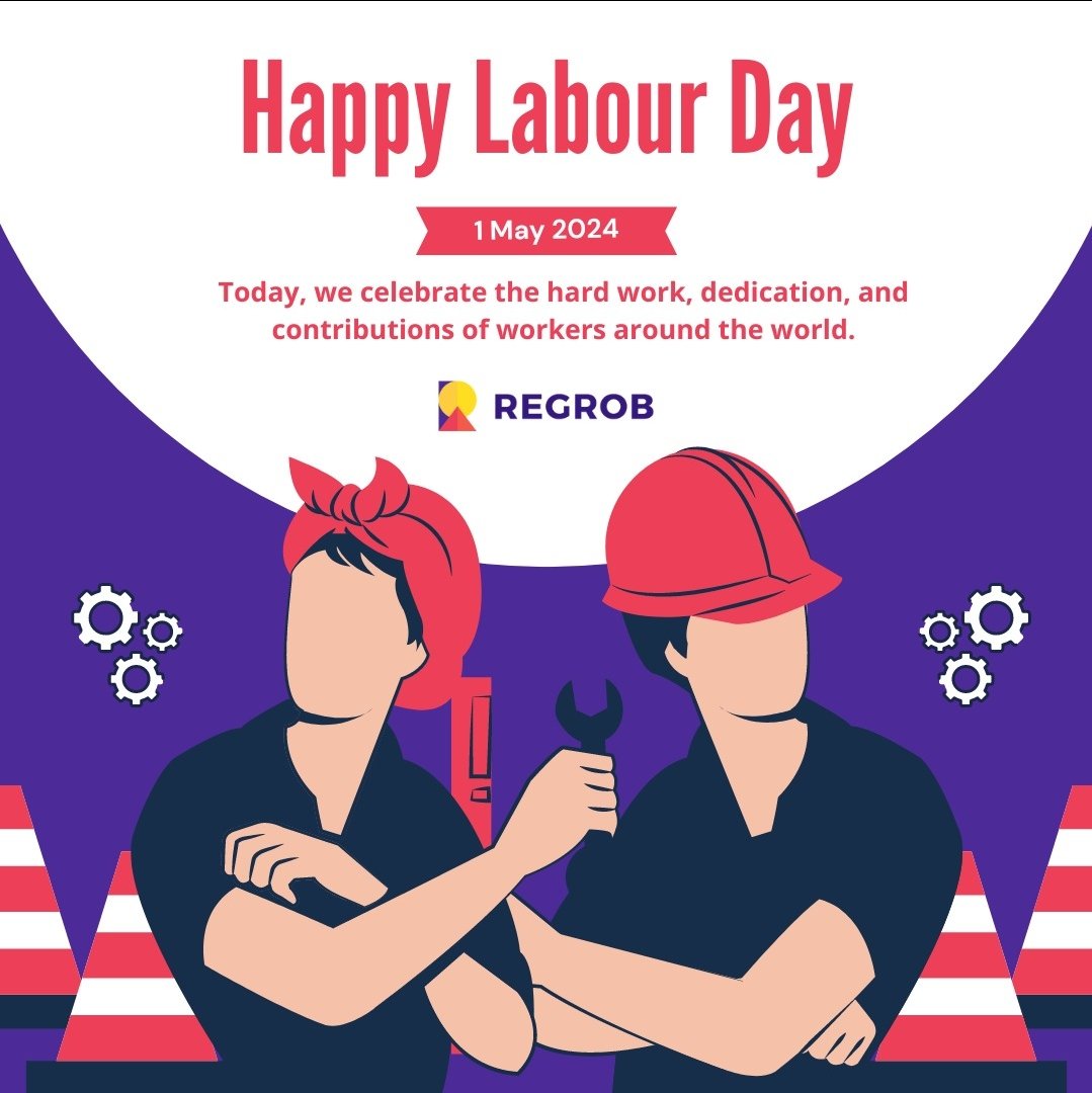 Happy Labor Day from Regrob.com! Wishing you a day filled with relaxation and appreciation for all your hard work. Don't forget to use the trending hashtag #RegrobRealEstate to stay updated on all things real estate!