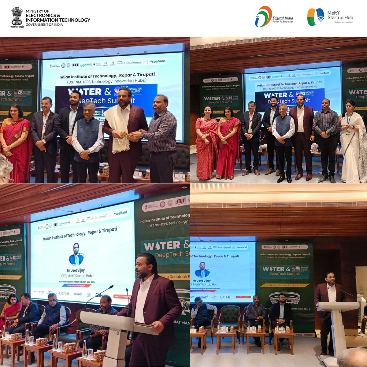 At the Water and GIS Summit today (01.05.2024) , MSH CEO, Jeet Vijay, shared his views at the inaugural address. His expert discussion on the integration of geospatial technology in water resource management set a forward-thinking tone for the summit.