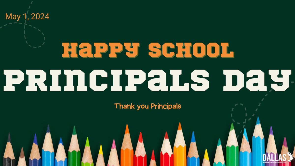 Thank you Principals for all of your dedication and hard work! @DallasISDSupt @dallasschools