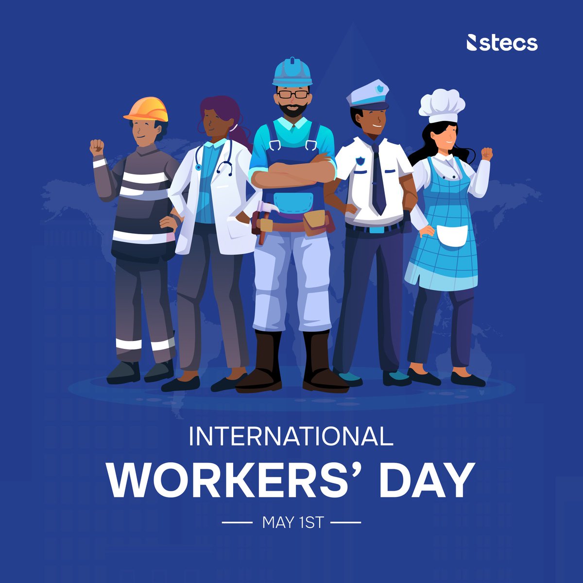 Happy Workers' Day . . #stecsng #workersday2024 #happyworkersday #internationalworkersday #mayday #maydayparade