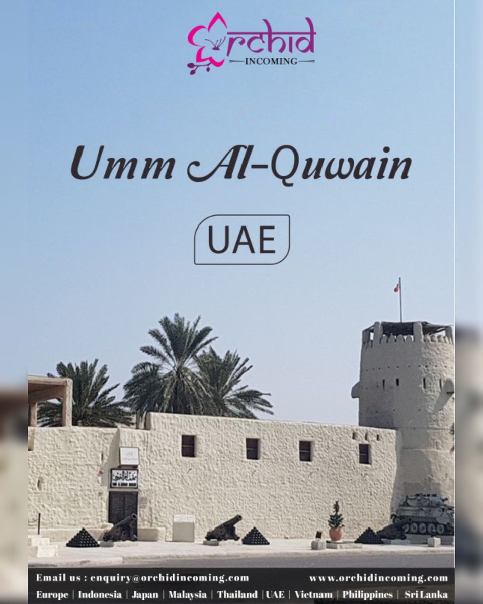 Discover Serene Beauty in Umm Al-Quwain. To know more email us enquiry@orchidincoming.com 

#orchidincoming #orchidonline #uae🇦🇪 #citytour #explore #discover #experience #Adventure #TravelGoals
