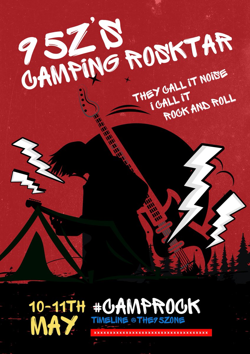 ⠀

Celebrating our 1st Anniversary
🔥𝙏𝙃𝙀95𝙕𝙊𝙉𝙀 𝙋𝙍𝙊𝙐𝘿𝙇𝙔 𝙋𝙍𝙀𝙎𝙀𝙉𝙏!🔥

🤟🏻“𝟗𝟓𝐙 𝐑𝐎𝐂𝐊𝐒𝐓𝐀𝐑 𝐂𝐀𝐌𝐏𝐈𝐍𝐆”🤟🏻

We would love to invite you to join our camping trip, are you down for some outdoors adventure?🏕️

#CampRock

‌