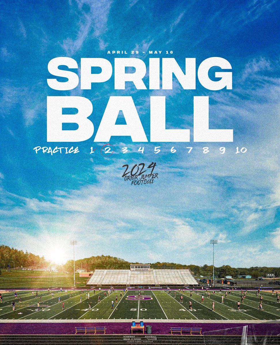 𝐬𝐭𝐚𝐜𝐤𝐢𝐧𝐠 𝐨𝐩𝐩𝐨𝐫𝐭𝐮𝐧𝐢𝐭𝐢𝐞𝐬 — spring ball day ✌️ is here! #BJN // #Team118