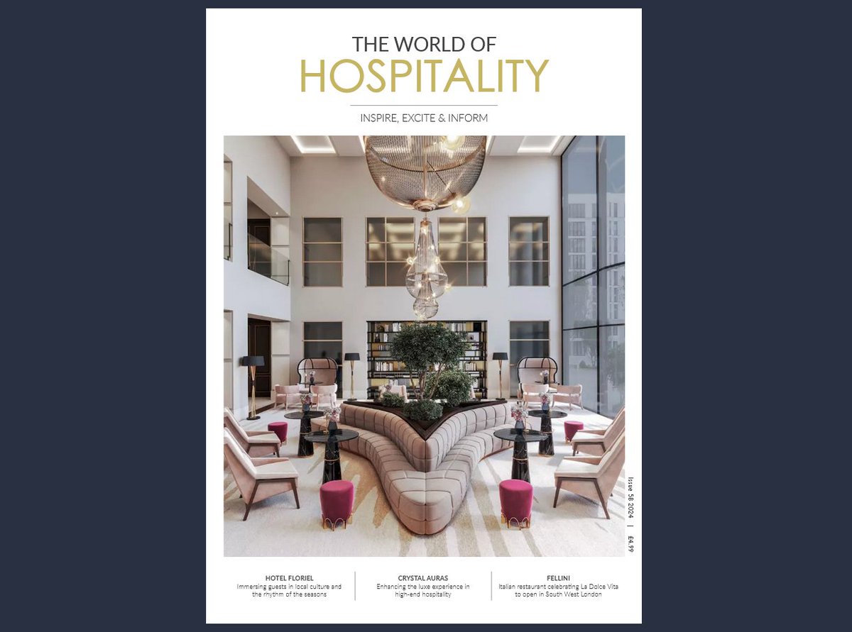 LIVE NOW! May/June issue - The World of Hospitality

#theworldofhospitality #Hospitality #Magazine #hotels #bars #restaurants #media

joom.ag/z1kd