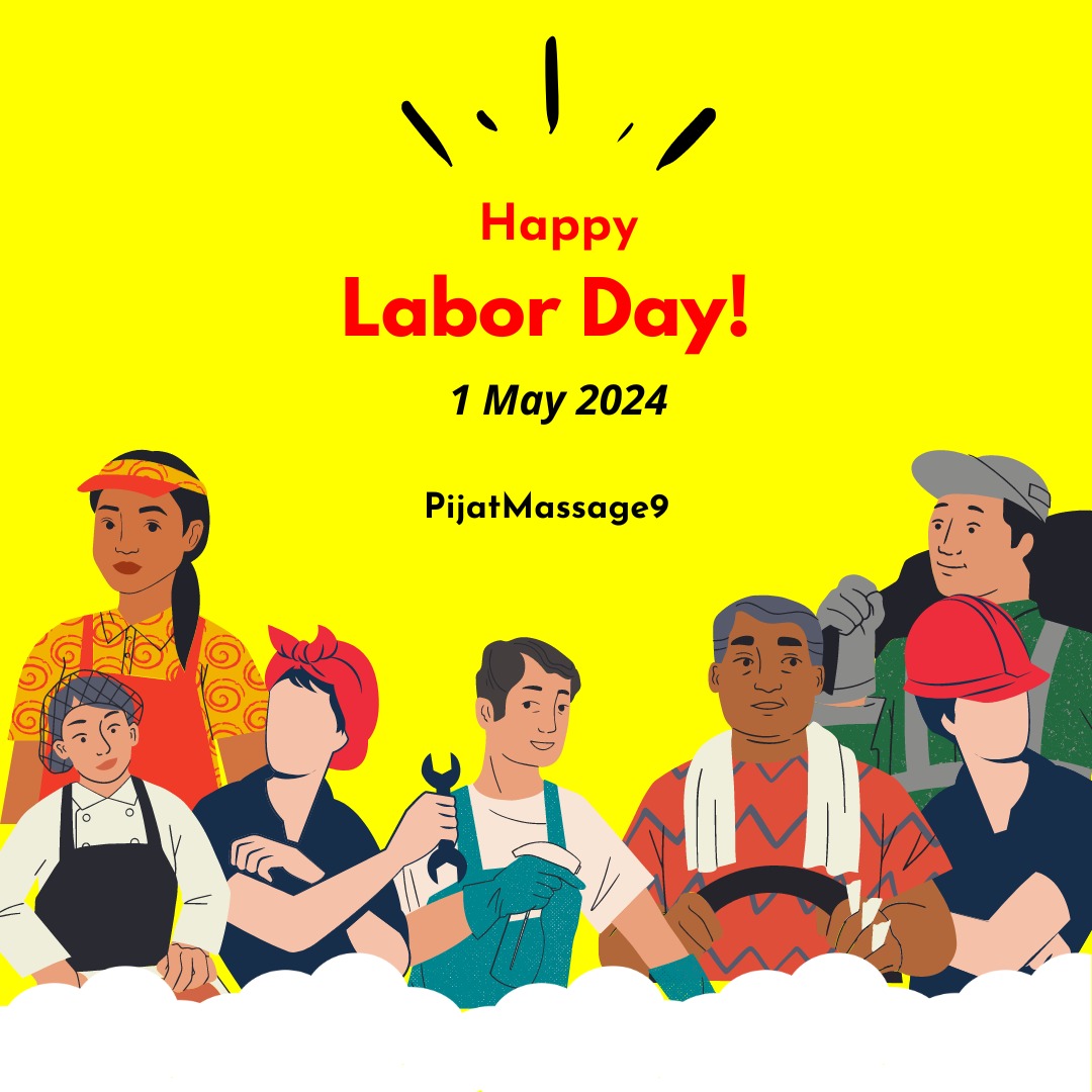 Happy Labor Day, Masslovers Jogja! 😉✨

Let's keep doing our best!

•••
jogjaistimewa pijatenakjogja pijatjogja jogjapijat
pijatpriajogja massagejogja
jogjamassage jogja pijatpriajogja pijat