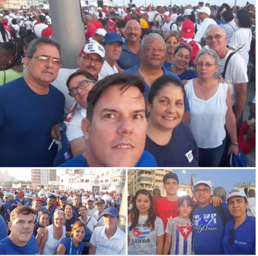 🇨🇺 | Nuestra Corporación presente en el acto por el Primero de Mayo. Un sí por la Patria y la Revolución 🇨🇺
¡Viva la #AviaciónCubana ! ✈️🇨🇺
#PorCubaJuntosCreamos