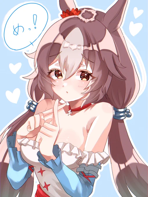 「めっ!ですよ。」#ウマ娘#ヤマニンゼファー 
