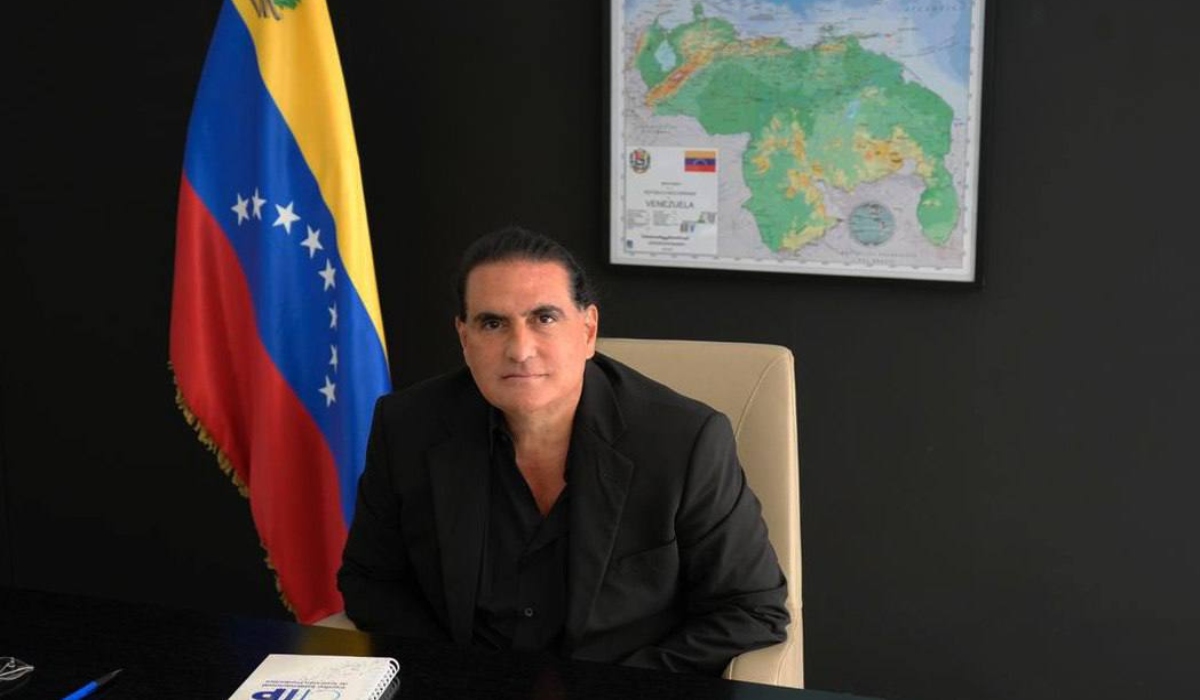 El presidente del Centro Internacional de Inversión Productiva de Venezuela (CIIP), Alex Saab, se refirió al crecimiento económico del país y a la imposición de medidas coercitivas unilaterales (MCU), 'son un chantaje y no nos alejan del crecimiento'. #FreeAlexSaab