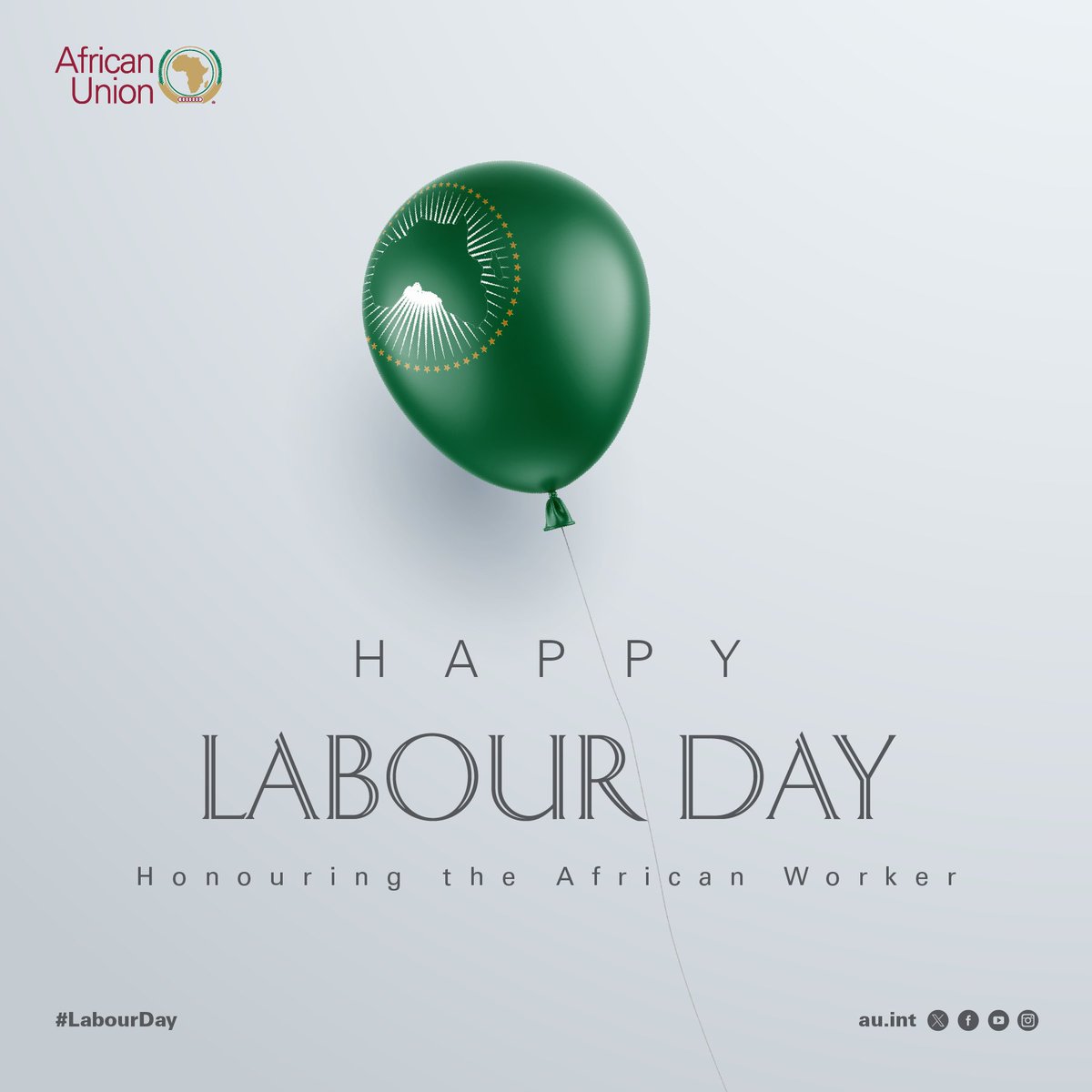 We honor and celebrate the incredible African workforce as you continue to unlock the potential of Africa within & across borders. You’re the pillar of the continent’s transformation vision #Agenda2063. Special mention to the African Union staff. We celebrate you. #HappyLaborDay