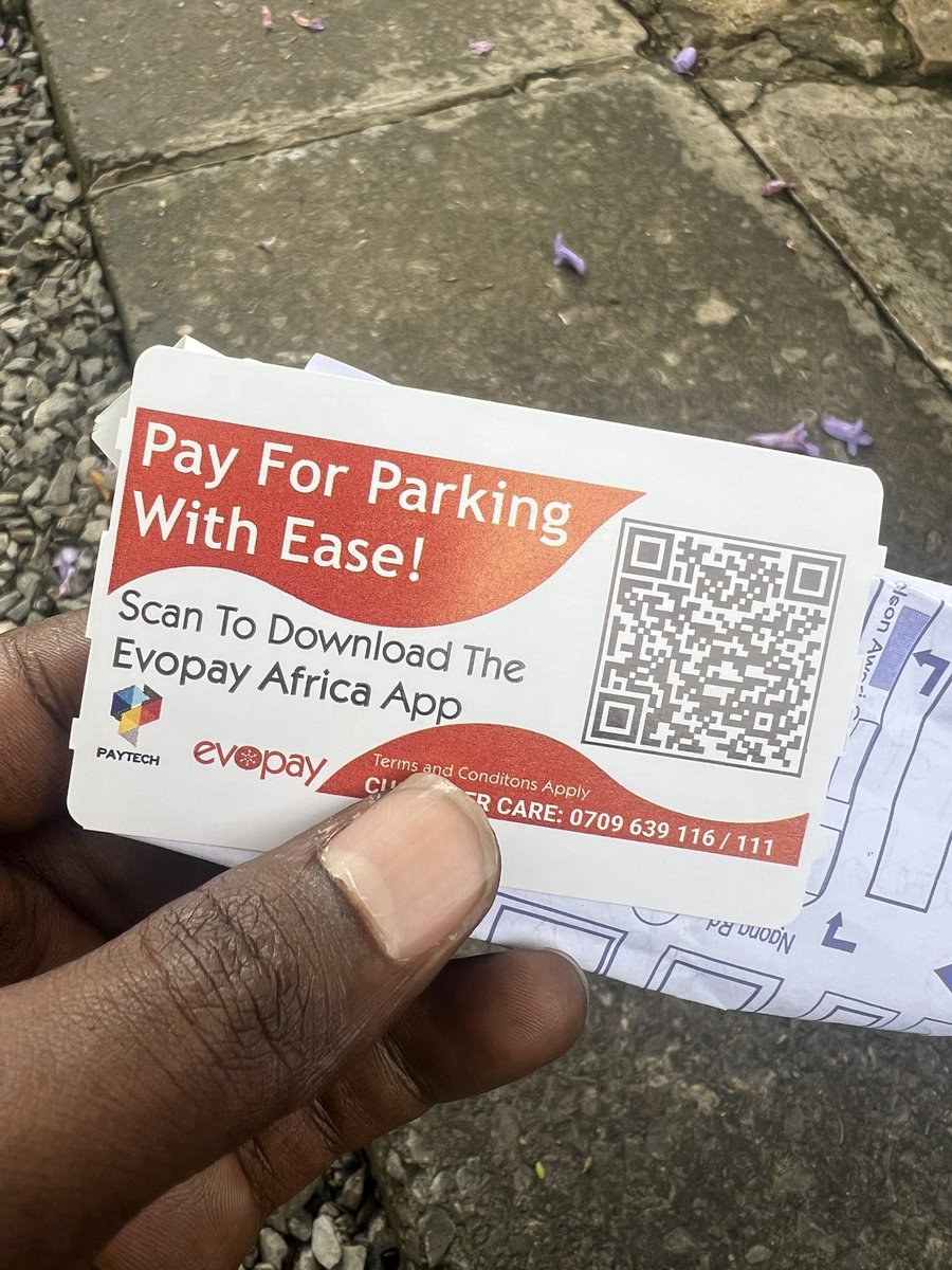 Who runs this shit company that prints these parking tickets? 90% of the time itakufail if you are trying to pay via mpesa