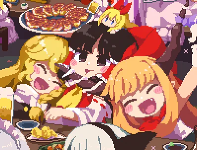 萃夢想20周年合同、イラストで参加させてもらってます!例大祭行かれる方はぜひぜひ～ 
