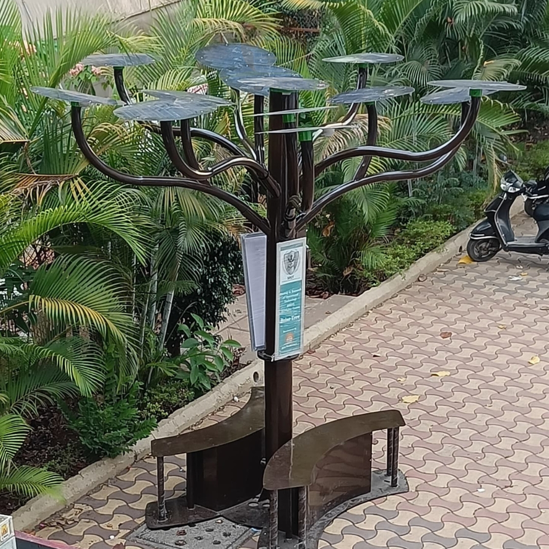 @BSCL_BBSR WoW really cool development under BSCL.

Explore planting #SolarTree in such parks.

Solar Tree is a form of Solar artwork which brings artistic & technological efforts together.

It helps to generate free & more energy in the available space.

#GoGreen #GoSolar #SolarTree 🇮🇳🌳