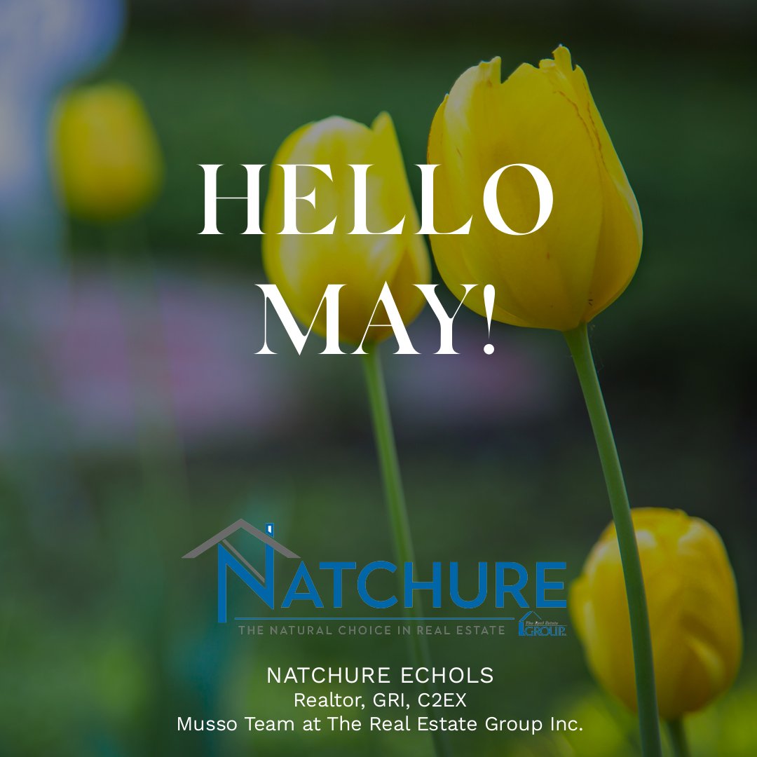 Hello, May! Spring is in full bloom, and so are real estate opportunities. Let's make this month your chance to find the home of your dreams. Ready to get started? #HelloMay #RealEstateSeason #NewBeginnings