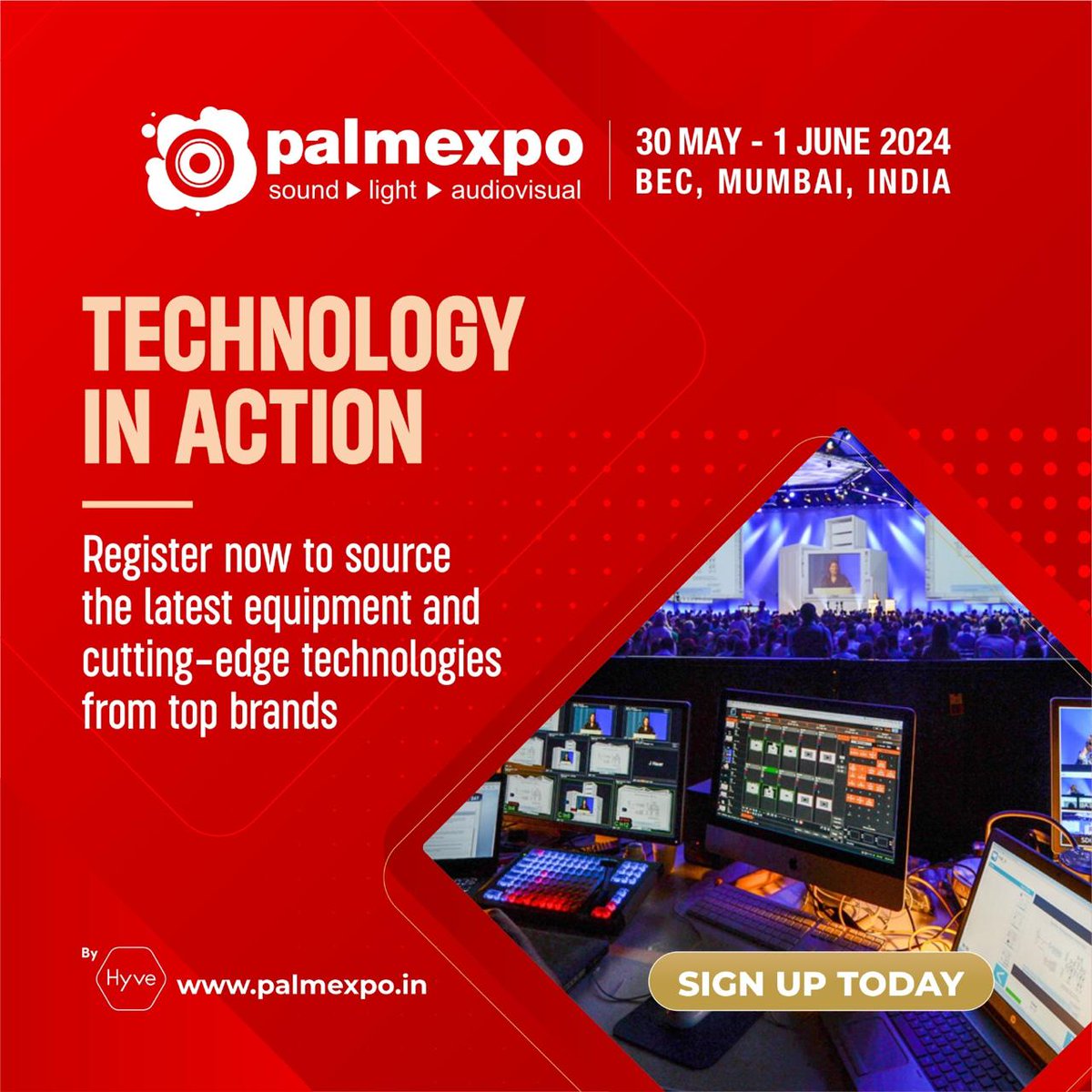 🌟 Witness the future of sound and lighting tech at PALM Expo 2024!

Connect with top brands to explore the latest industry equipment and cutting-edge technologies. 💡

Don’t miss out—secure your spot today!

#PALMExpo2024 #TechInAction #SoundAndLight #InnovationInAV #RegisterNow