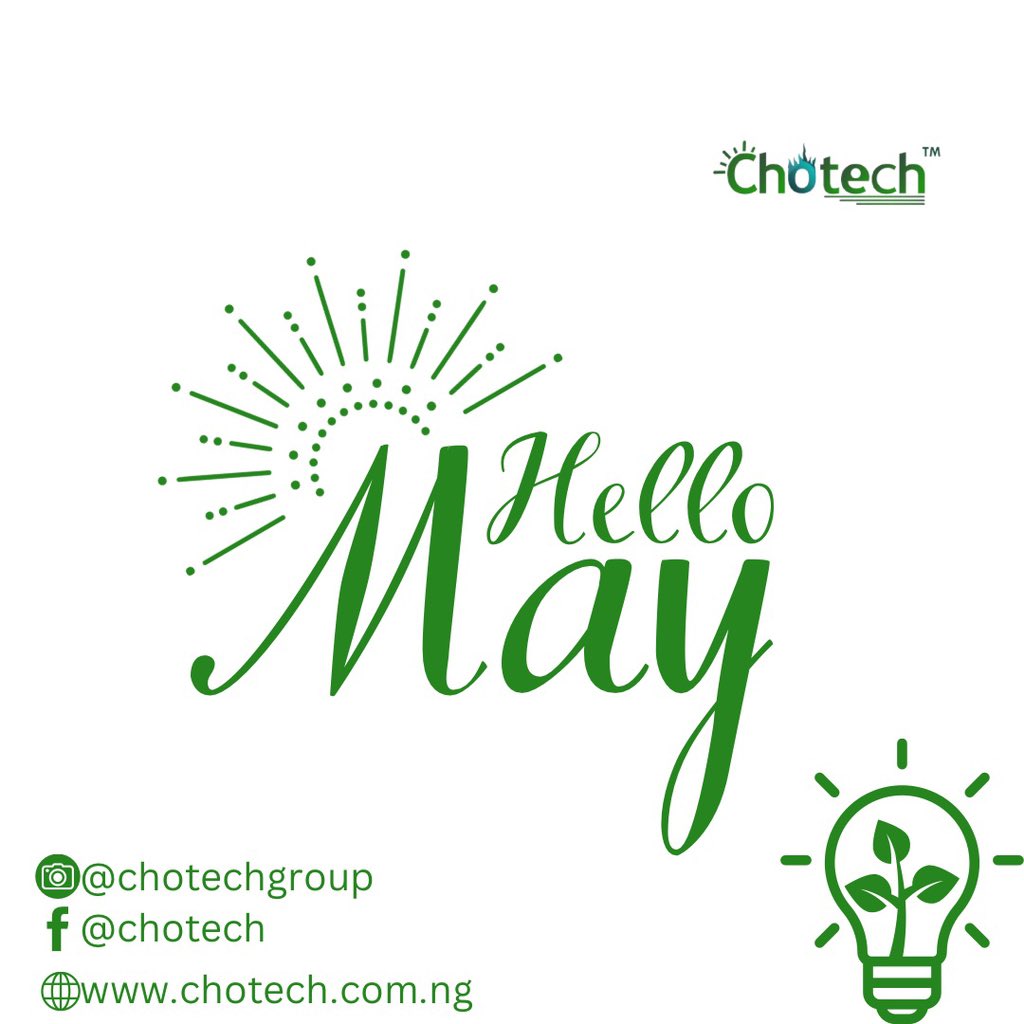 chotechgroup's tweet photo. Happy new month from all of us at Chotech. May all your dreams come true. 

Cheers to a sustainable month! https://t.co/YFkiZzVnA9