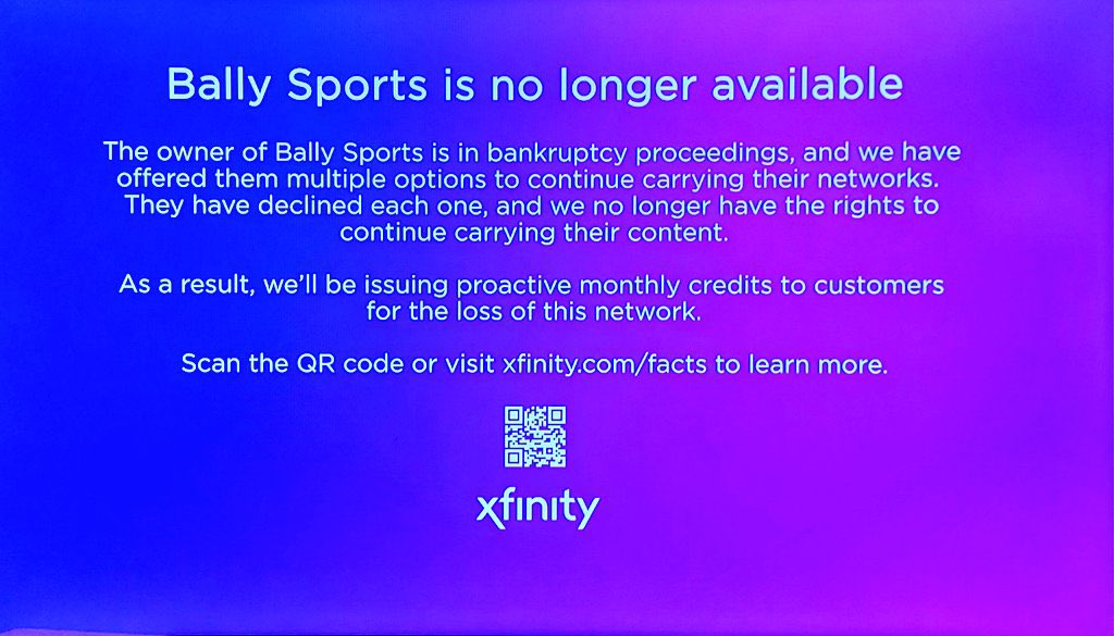 I blame them all. @BallySportsSO, @comcast/@Xfinity, and @MLB/@MLBTV. Bally and Comcast have zero interest in taking care of their viewers, and MLB’s draconian blackout rules enable them at the expense of fans. Baseball will suffer.