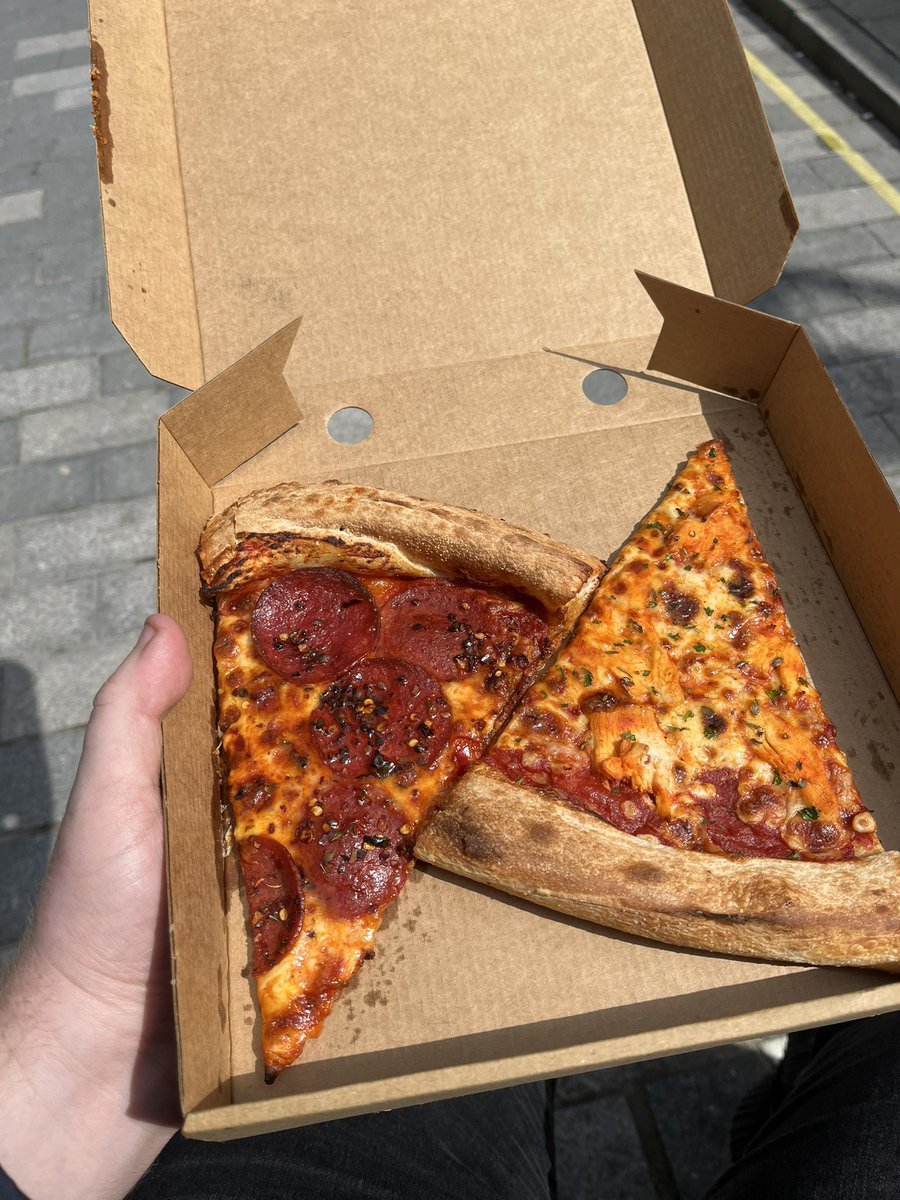 absolutely fantastic from American Pizza Slice🍕