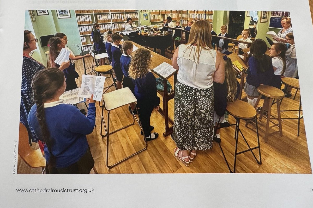 We’re delighted to feature in the new edition of Cathedral Music magazine both on the cover and in an article profiling cathedral outreach projects. With thanks to the Cathedral Music Trust for supporting us in previous years @_cathedralmusic