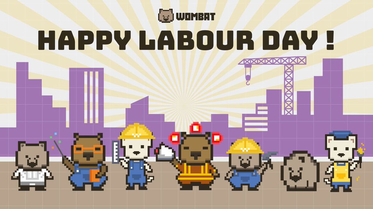 Happy #LaborDay2024 🥳🎉
@WombatExchange @CapybaraDEX @StoatFinance @wompets_ teams are all still building through the holiday. We are here to buidl through the ups & downs.