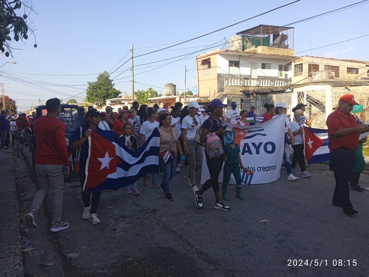 #PescaXCuba fiesta del proletariado, muestra de apoyo a la Revolución.#CiegodeAvila #PorCubaJuntosCreamos