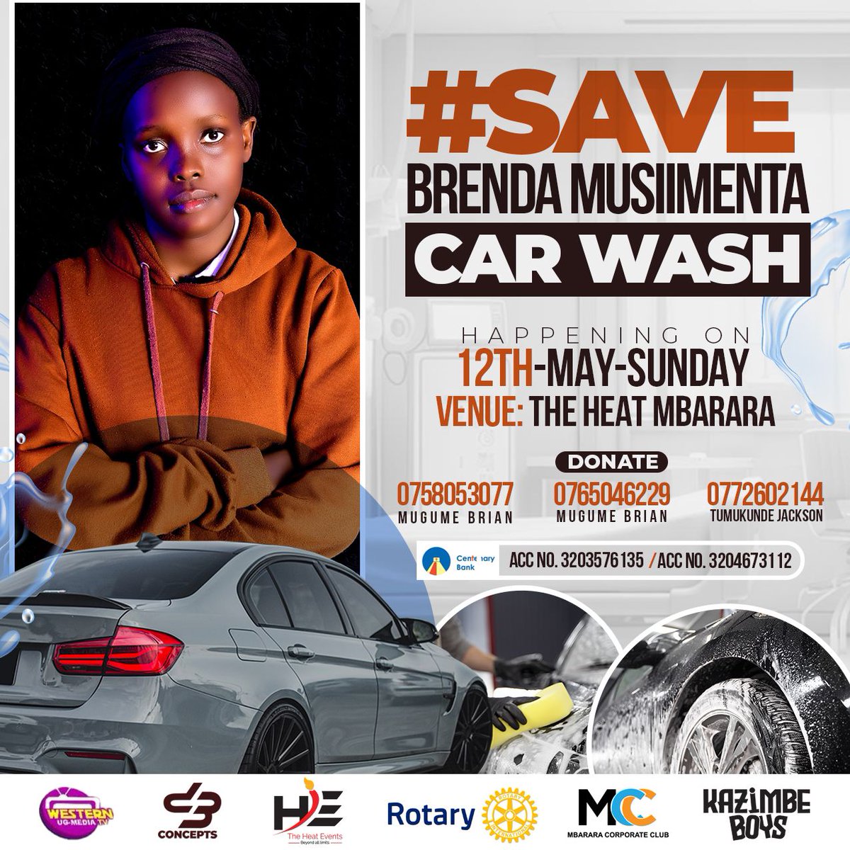 Life is precious, especially life of a young lady. You'll never feel better about yourself minus supporting a cause to save a life. That being said, let's turn up for Brenda Musiimenta on the 12th this month. Check the flier for more info