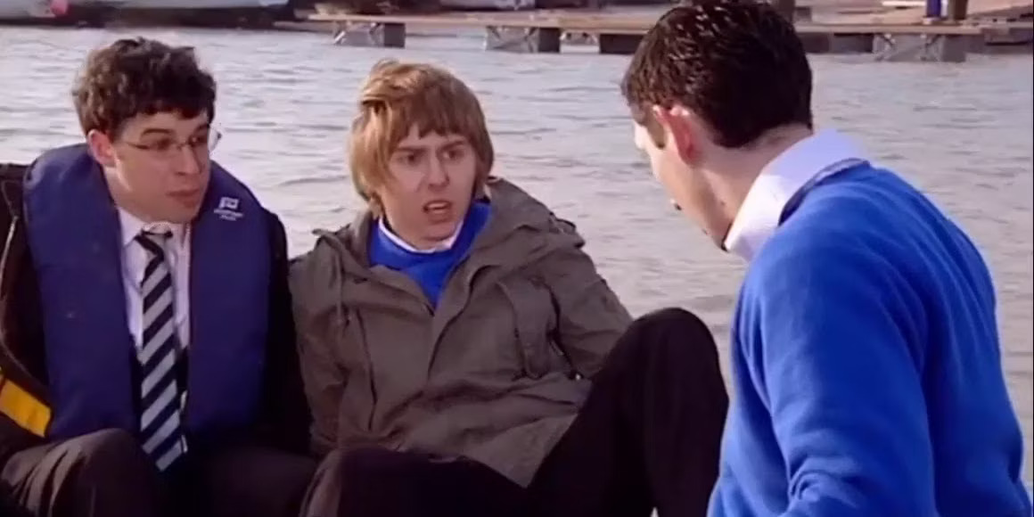 ladbible's tweet image. ON THIS DAY 🗓:  

16 years ago today, the very first episode of The Inbetweeners aired on E4.   

One of the funniest shows of all time.